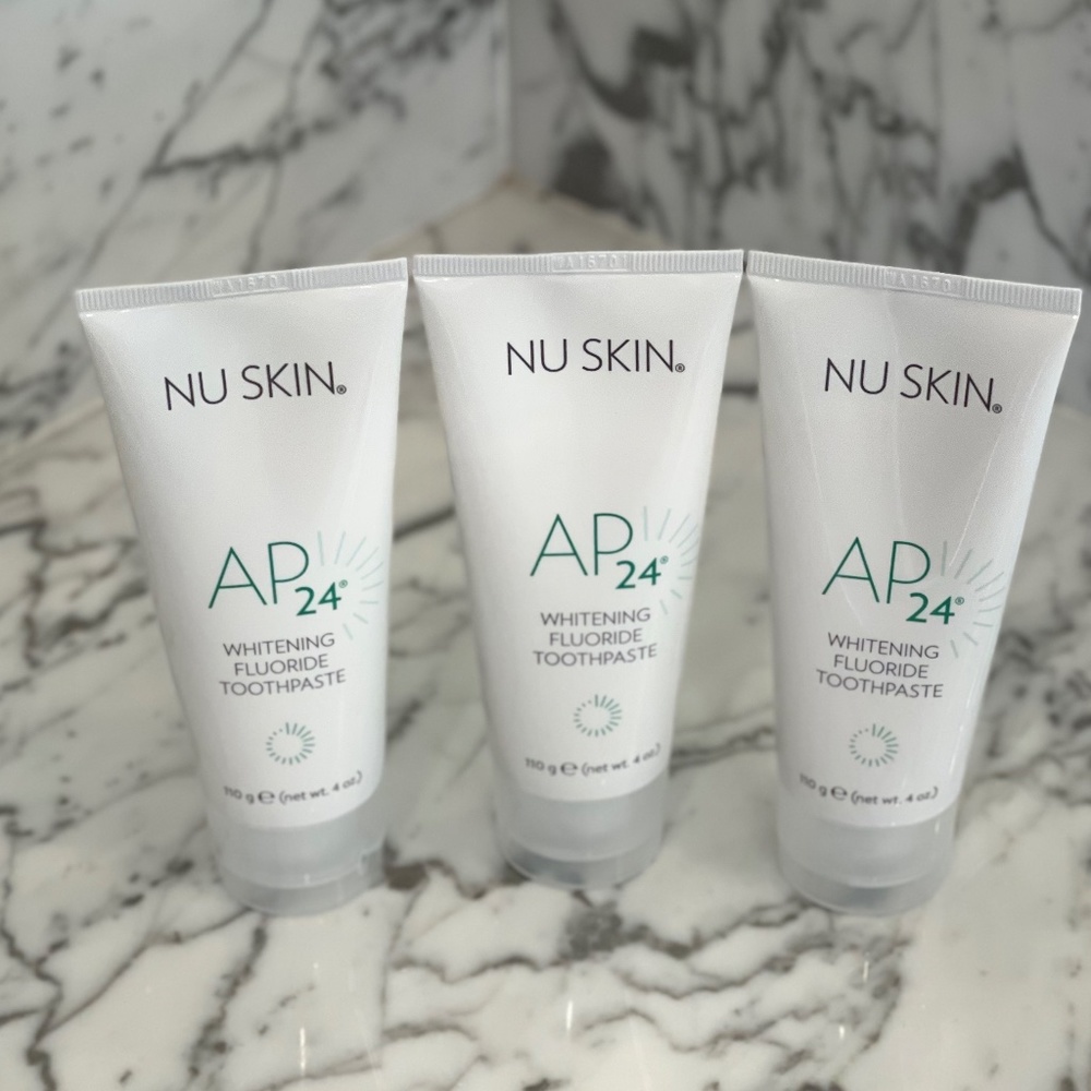 Three (3) Nu Skin Whitening Toothpastes. Exp 11/2026